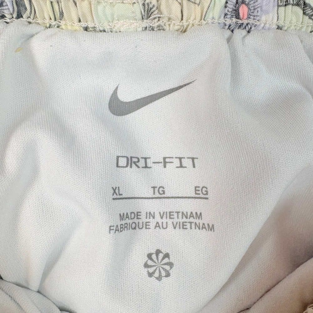 Nike‎ Kids Size XL Dri Fit Athletic Shorts Lot Green & Floral Elastic Waistband - Picture 12 of 16